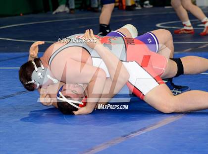 Thumbnail 3 in NYSPHSAA Wrestling Championships (Div.2 - 285 lb. Champ)  photogallery.