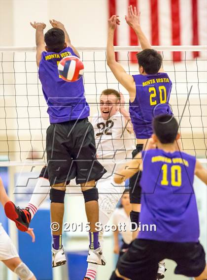 Thumbnail 3 in Monta Vista vs. Saint Francis (CIF CCS D1 Final) photogallery.