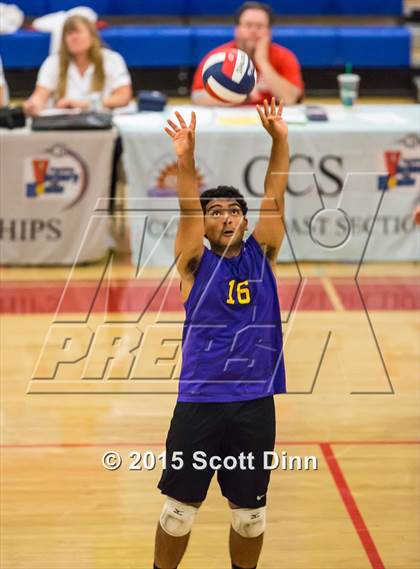 Thumbnail 2 in Monta Vista vs. Saint Francis (CIF CCS D1 Final) photogallery.
