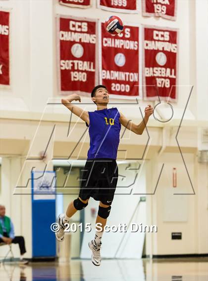 Thumbnail 1 in Monta Vista vs. Saint Francis (CIF CCS D1 Final) photogallery.