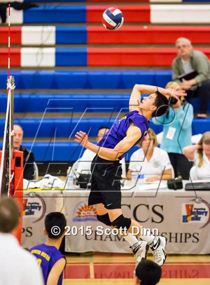 Thumbnail 2 in Monta Vista vs. Saint Francis (CIF CCS D1 Final) photogallery.