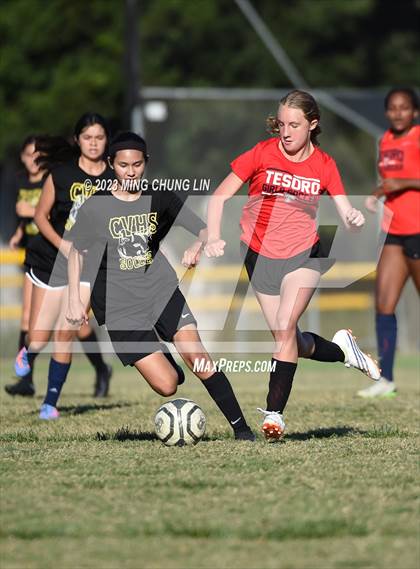 Thumbnail 1 in Capistrano Valley vs. Tesoro (Summer League) photogallery.