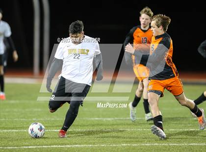 Thumbnail 1 in Ben Holt College Prep Academy @ Summerville (CIF SJS D6 Quarterfinal Playoff) photogallery.