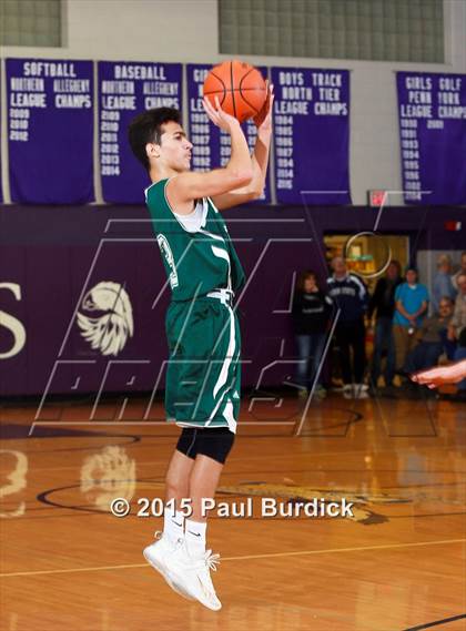 Thumbnail 3 in Archbishop Walsh vs Coudersport (Coudersport Holiday Tournament Championship) photogallery.