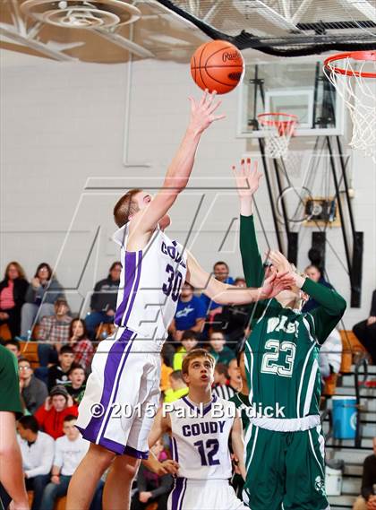 Thumbnail 1 in Archbishop Walsh vs Coudersport (Coudersport Holiday Tournament Championship) photogallery.