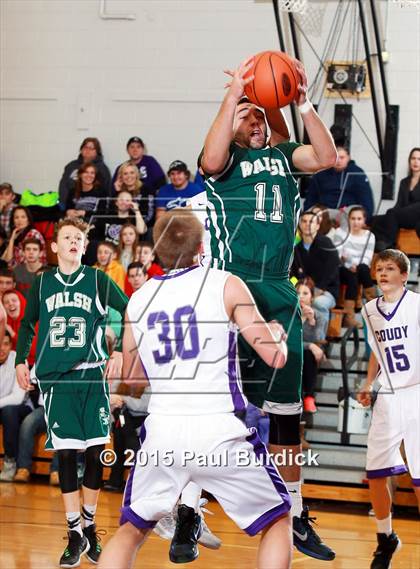 Thumbnail 1 in Archbishop Walsh vs Coudersport (Coudersport Holiday Tournament Championship) photogallery.