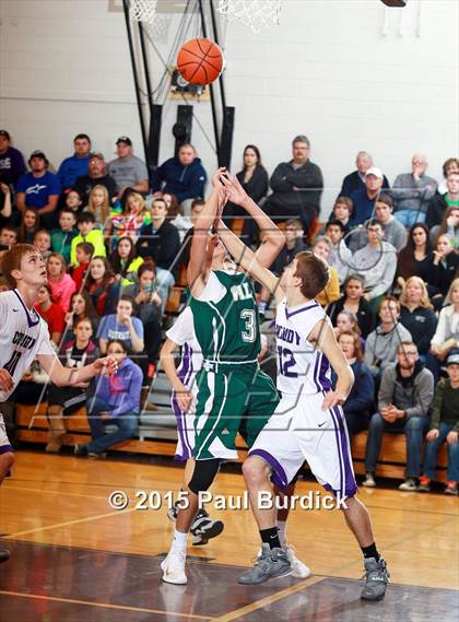 Thumbnail 3 in Archbishop Walsh vs Coudersport (Coudersport Holiday Tournament Championship) photogallery.