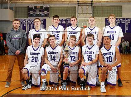 Thumbnail 2 in Archbishop Walsh vs Coudersport (Coudersport Holiday Tournament Championship) photogallery.