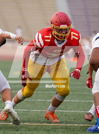 Thumbnail 3 in JV: Jesuit vs. Christian Brothers (Holy Bowl) photogallery.