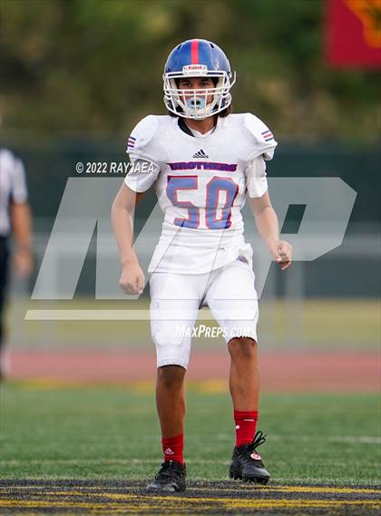 Thumbnail 2 in JV: Jesuit vs. Christian Brothers (Holy Bowl) photogallery.