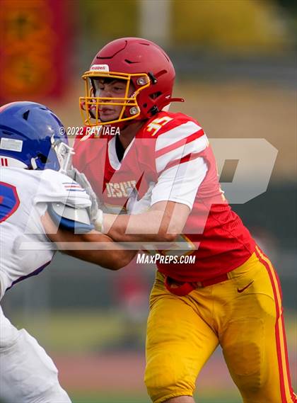 Thumbnail 2 in JV: Jesuit vs. Christian Brothers (Holy Bowl) photogallery.