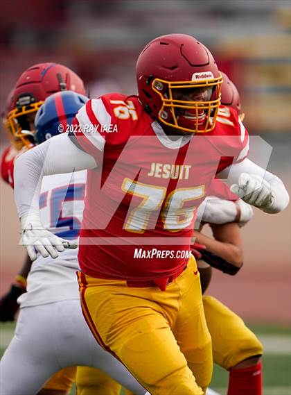 Thumbnail 1 in JV: Jesuit vs. Christian Brothers (Holy Bowl) photogallery.
