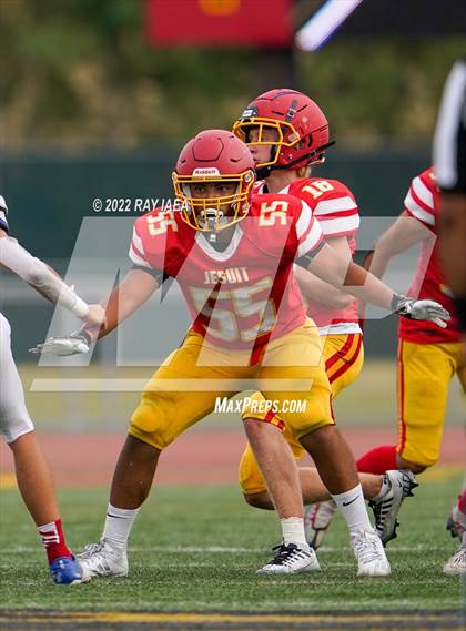 Thumbnail 3 in JV: Jesuit vs. Christian Brothers (Holy Bowl) photogallery.