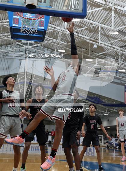Thumbnail 2 in Sunrise Christian Academy vs. Memphis East (Dr Pepper Classic) photogallery.