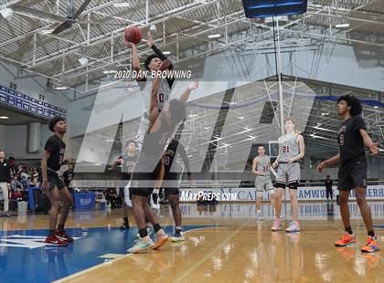 Thumbnail 1 in Sunrise Christian Academy vs. Memphis East (Dr Pepper Classic) photogallery.