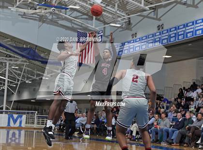 Thumbnail 3 in Sunrise Christian Academy vs. Memphis East (Dr Pepper Classic) photogallery.