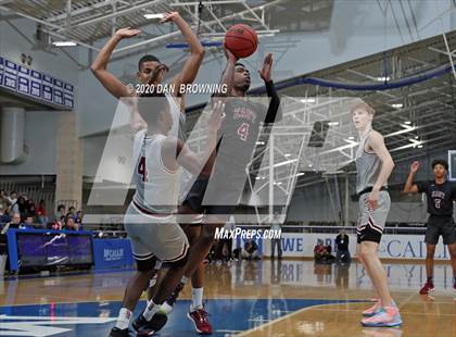 Thumbnail 2 in Sunrise Christian Academy vs. Memphis East (Dr Pepper Classic) photogallery.