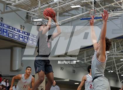 Thumbnail 2 in Sunrise Christian Academy vs. Memphis East (Dr Pepper Classic) photogallery.