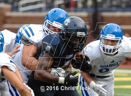 Thumbnail 3 in Catholic Central vs. Sterling Heights Stevenson (Battle at the Big House) photogallery.