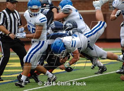 Thumbnail 3 in Catholic Central vs. Sterling Heights Stevenson (Battle at the Big House) photogallery.