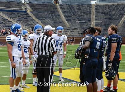 Thumbnail 3 in Catholic Central vs. Sterling Heights Stevenson (Battle at the Big House) photogallery.