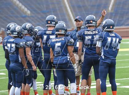 Thumbnail 1 in Catholic Central vs. Sterling Heights Stevenson (Battle at the Big House) photogallery.