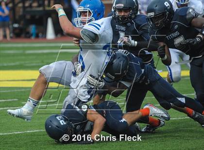 Thumbnail 2 in Catholic Central vs. Sterling Heights Stevenson (Battle at the Big House) photogallery.