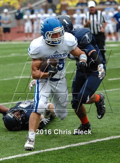 Thumbnail 1 in Catholic Central vs. Sterling Heights Stevenson (Battle at the Big House) photogallery.