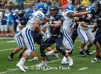 Thumbnail 3 in Catholic Central vs. Sterling Heights Stevenson (Battle at the Big House) photogallery.