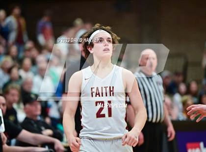 Thumbnail 2 in (CHSAA 3A Boys Basketball Round 2) Highland vs Faith Christian photogallery.