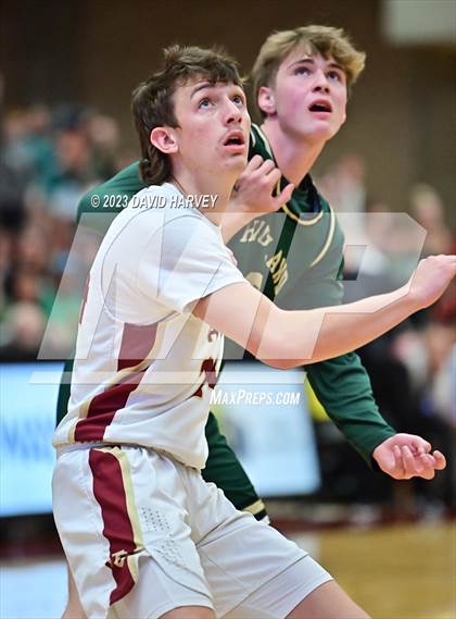 Thumbnail 1 in (CHSAA 3A Boys Basketball Round 2) Highland vs Faith Christian photogallery.
