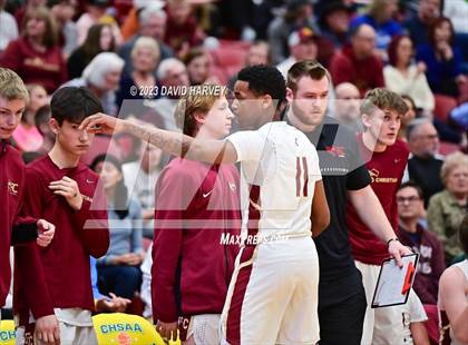 Thumbnail 1 in (CHSAA 3A Boys Basketball Round 2) Highland vs Faith Christian photogallery.