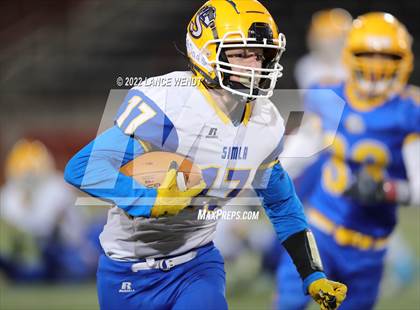 Thumbnail 3 in Simla @ Dove Creek (CHSAA Class A 8 Man Final) photogallery.
