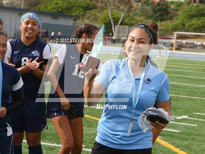 Thumbnail 2 in Otay Ranch vs. Our Lady of Peace (CIF SDS D3 Final) photogallery.