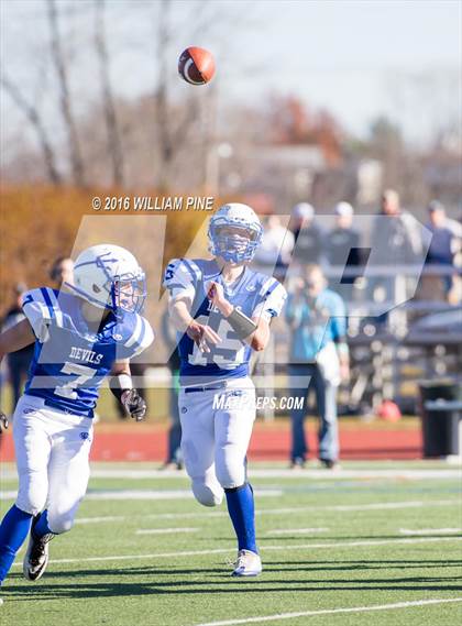 Thumbnail 3 in Ogdensburg Free Academy vs. Burke Catholic (NYSPHSAA Class C Semifinal) photogallery.