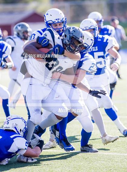 Thumbnail 1 in Ogdensburg Free Academy vs. Burke Catholic (NYSPHSAA Class C Semifinal) photogallery.