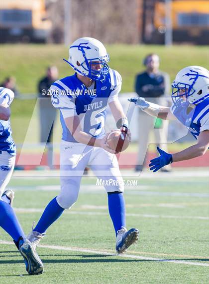 Thumbnail 3 in Ogdensburg Free Academy vs. Burke Catholic (NYSPHSAA Class C Semifinal) photogallery.