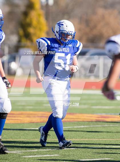 Thumbnail 2 in Ogdensburg Free Academy vs. Burke Catholic (NYSPHSAA Class C Semifinal) photogallery.