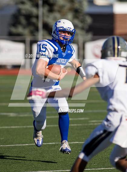 Thumbnail 3 in Ogdensburg Free Academy vs. Burke Catholic (NYSPHSAA Class C Semifinal) photogallery.