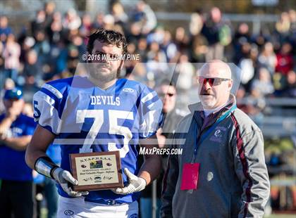 Thumbnail 3 in Ogdensburg Free Academy vs. Burke Catholic (NYSPHSAA Class C Semifinal) photogallery.