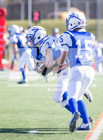Thumbnail 3 in Ogdensburg Free Academy vs. Burke Catholic (NYSPHSAA Class C Semifinal) photogallery.