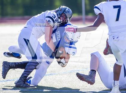 Thumbnail 3 in Ogdensburg Free Academy vs. Burke Catholic (NYSPHSAA Class C Semifinal) photogallery.