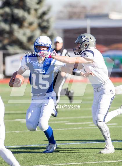 Thumbnail 3 in Ogdensburg Free Academy vs. Burke Catholic (NYSPHSAA Class C Semifinal) photogallery.