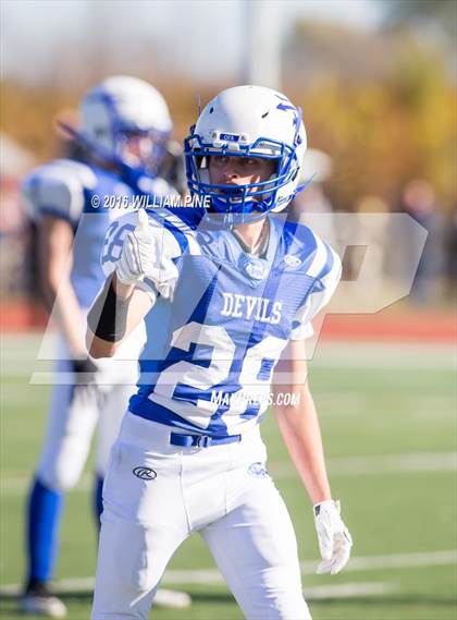 Thumbnail 2 in Ogdensburg Free Academy vs. Burke Catholic (NYSPHSAA Class C Semifinal) photogallery.