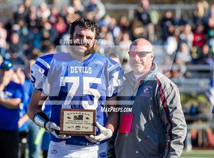 Thumbnail 1 in Ogdensburg Free Academy vs. Burke Catholic (NYSPHSAA Class C Semifinal) photogallery.