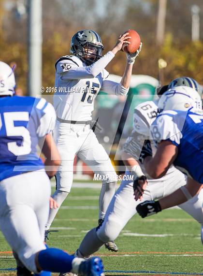 Thumbnail 2 in Ogdensburg Free Academy vs. Burke Catholic (NYSPHSAA Class C Semifinal) photogallery.