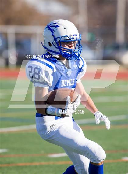 Thumbnail 2 in Ogdensburg Free Academy vs. Burke Catholic (NYSPHSAA Class C Semifinal) photogallery.