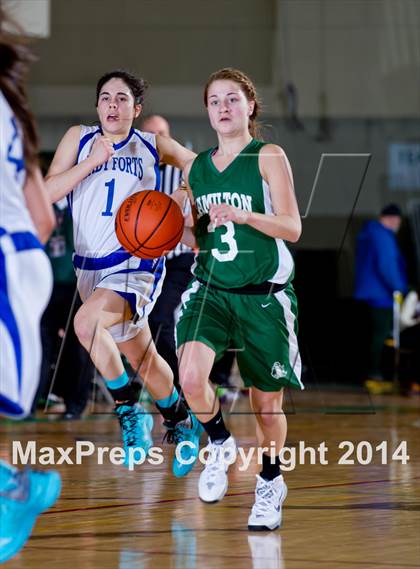 Thumbnail 3 in Fort Edward vs. Hamilton (NYSPHSAA Class D Semifinal) photogallery.