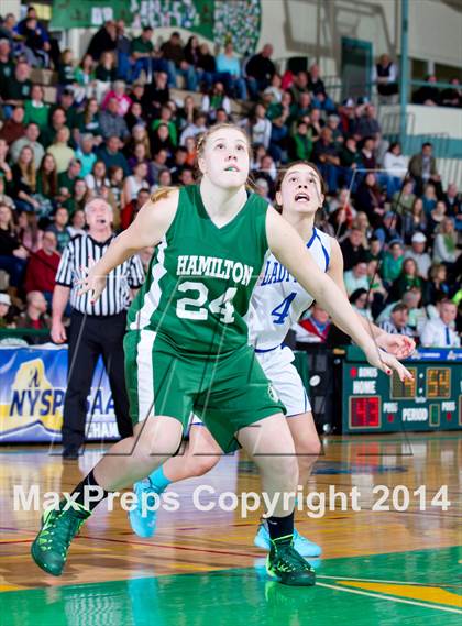 Thumbnail 2 in Fort Edward vs. Hamilton (NYSPHSAA Class D Semifinal) photogallery.