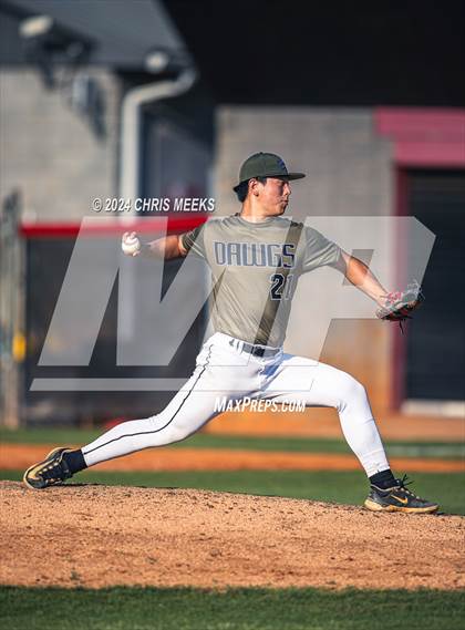 Thumbnail 2 in North Paulding vs North Gwinnett (GHSA 7A Round 3 Game 1) photogallery.